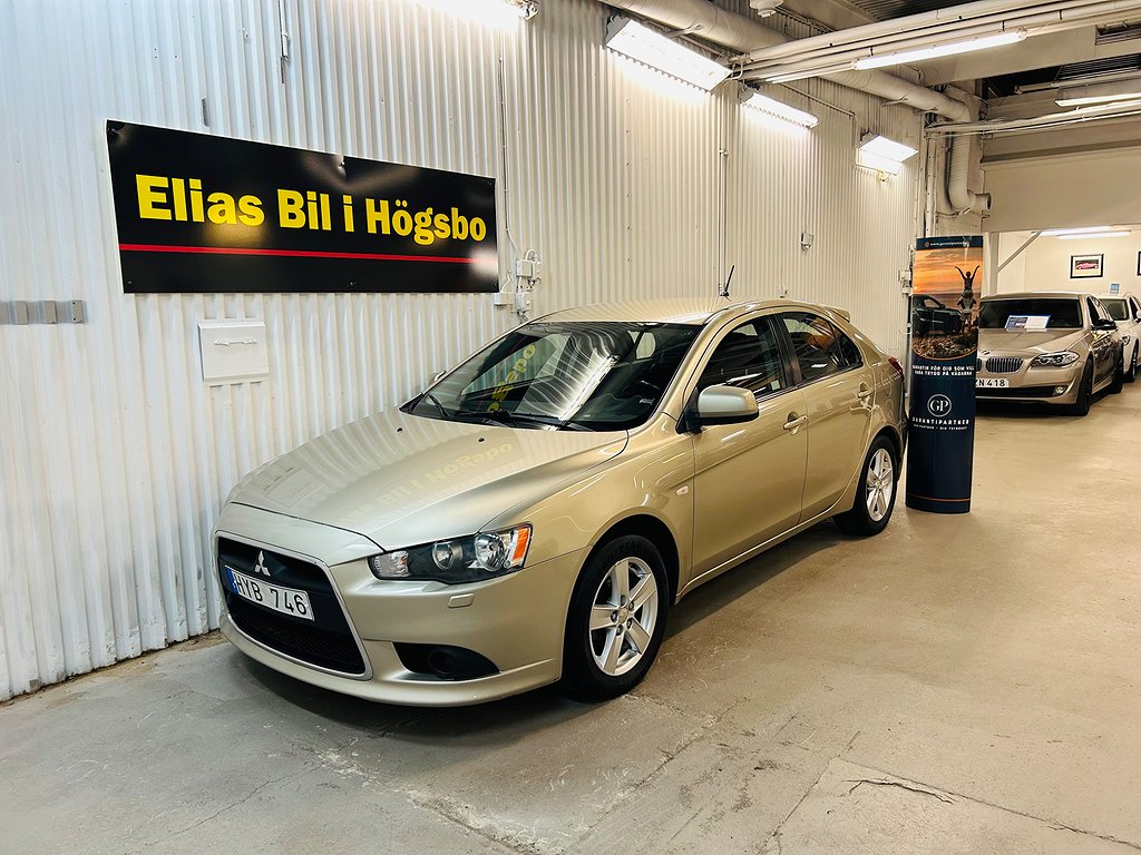 Mitsubishi Lancer Sportback 1.8 Euro4, Svensksåld,Dragkrok,NyB