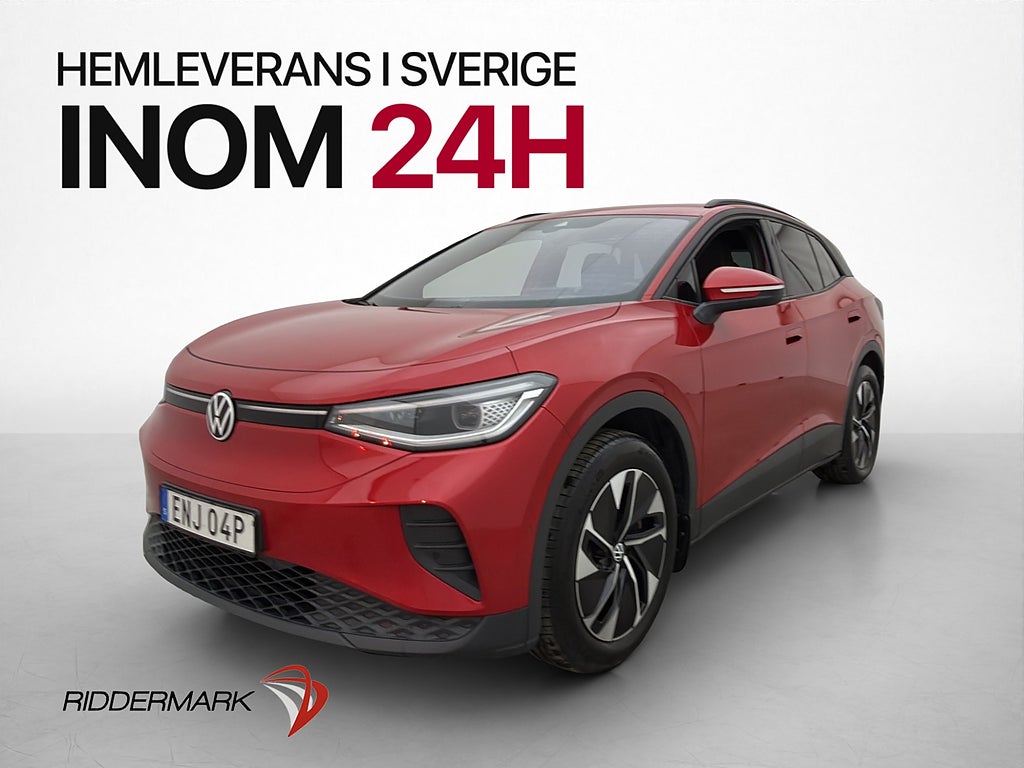 Volkswagen ID.4 Pro 4M 286hk MOMS Kamera Dragkrok Sensorer
