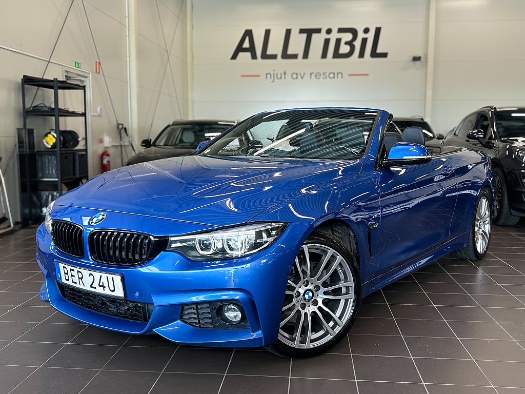 BMW 430I xDrive Convertible AUT M Sport 360/Navi/HiFi/Skinn