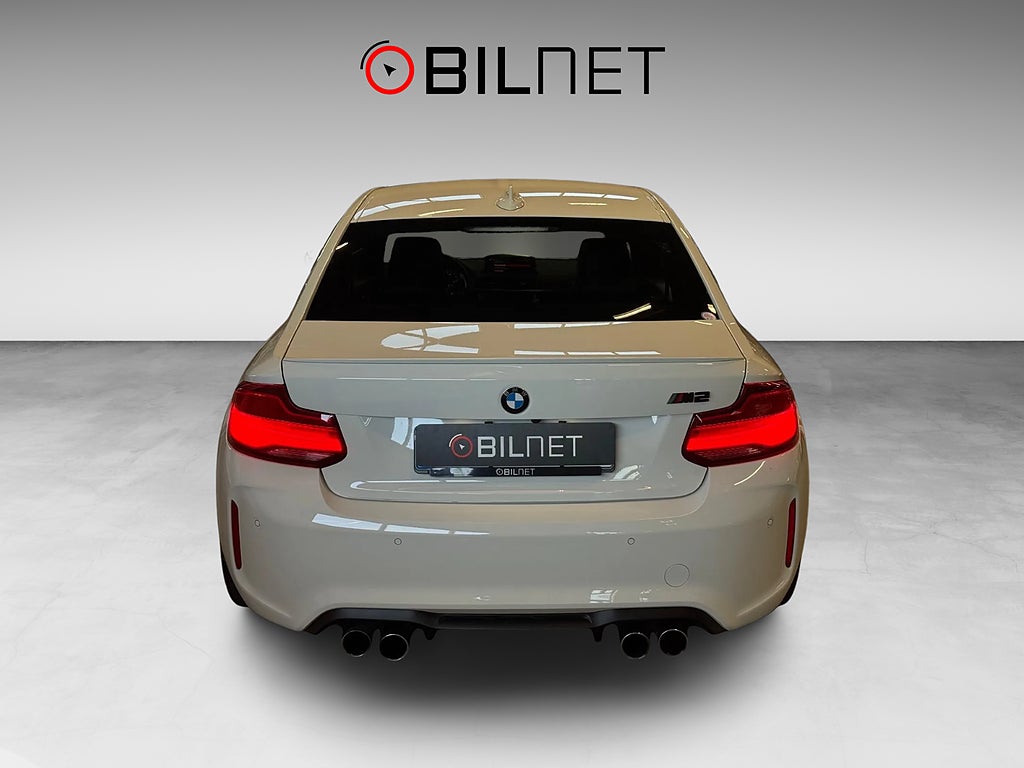 BMW M2 DCT Aut LCI Sv-Såld H/K Glaslucka Navi 19"