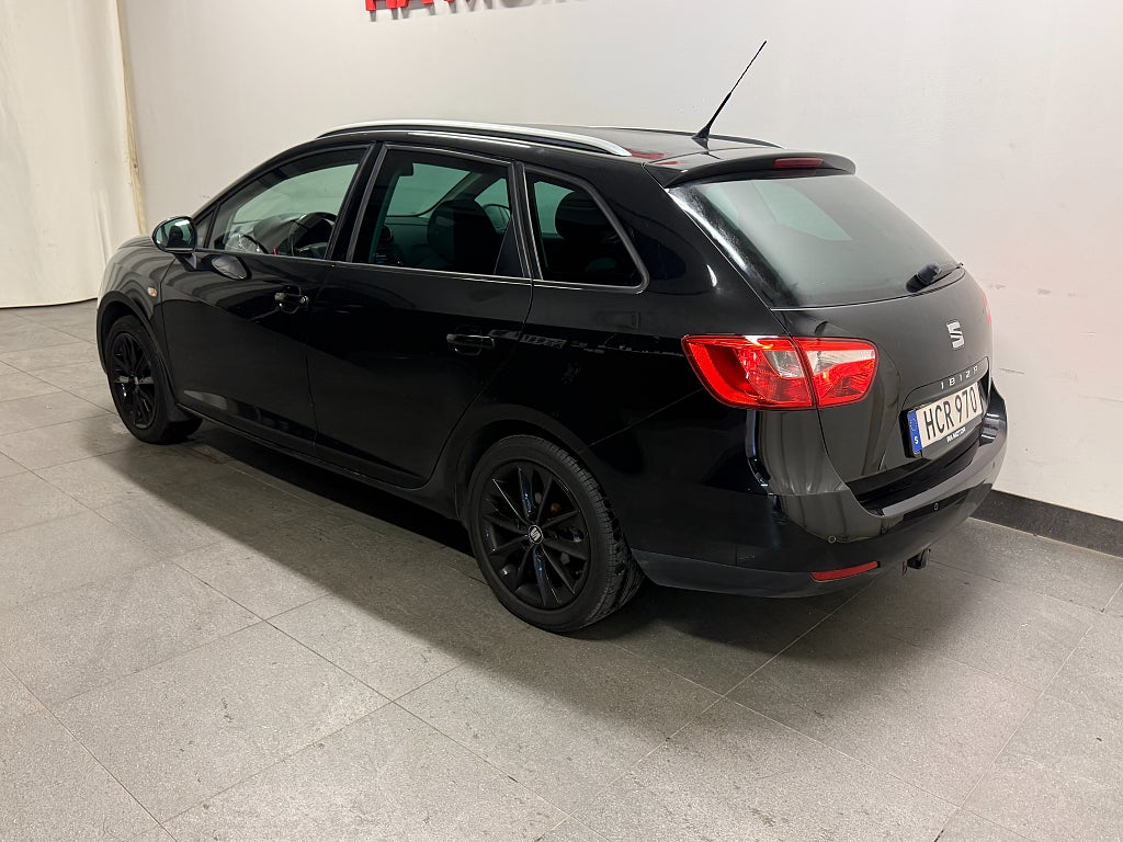Seat Ibiza ST 1,2 TSI 90hk Style Combi Extraljus Dragkrok 2016