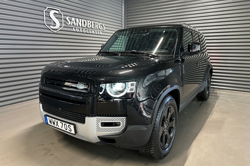 Land Rover Defender 110 P400 MHEV 360-kam Panorama Drag Eu6
