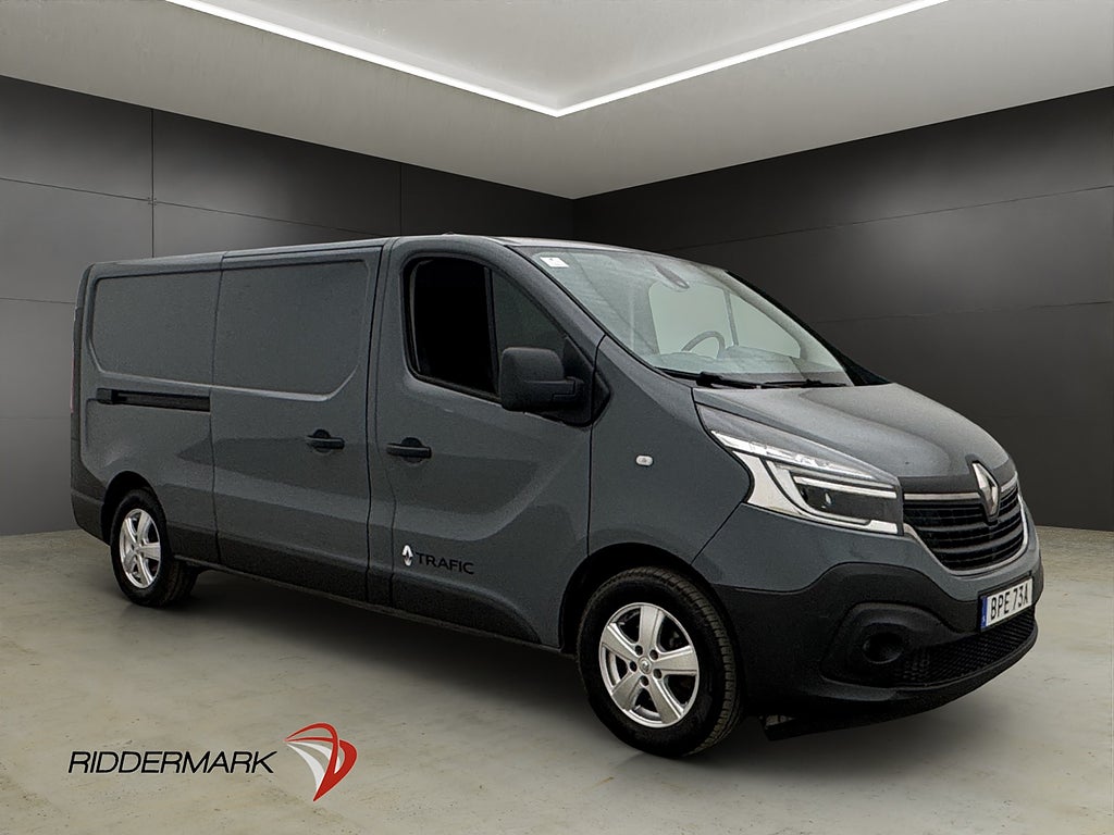 Renault trafic L2 145hk Värm LED Drag B-Kamera V-Inredd MOMS