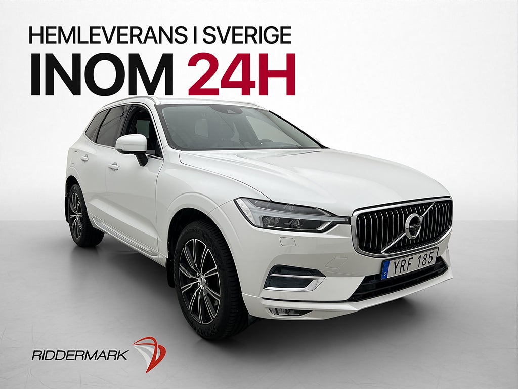 Volvo XC60 D4 AWD Inscription B&W HUD 360° VOC Värmare Drag