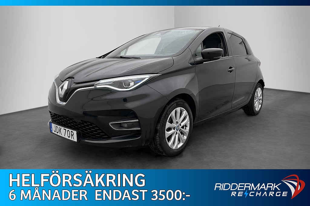 Renault Zoe R110 52 kWh Friköpt Batteri Kamera CarPlay