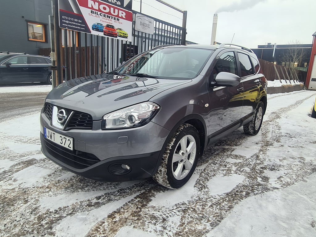 Nissan Qashqai+2 2.0 4x4 Aut Drag 7-sits Pano Kamera Navi Ny servad 