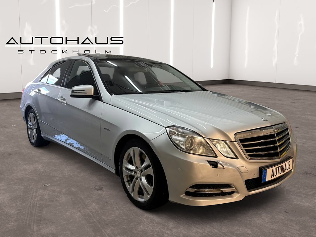 Mercedes-Benz E 350 CDI 4MATIC Panorama Drag Värmare 265hk Nybesiktad