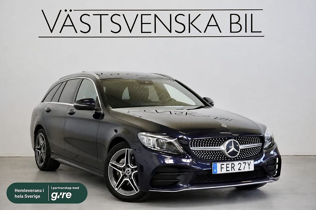 Mercedes-Benz C220 T d 4MATIC AMG Pano/Värmare/3,45% Ränta