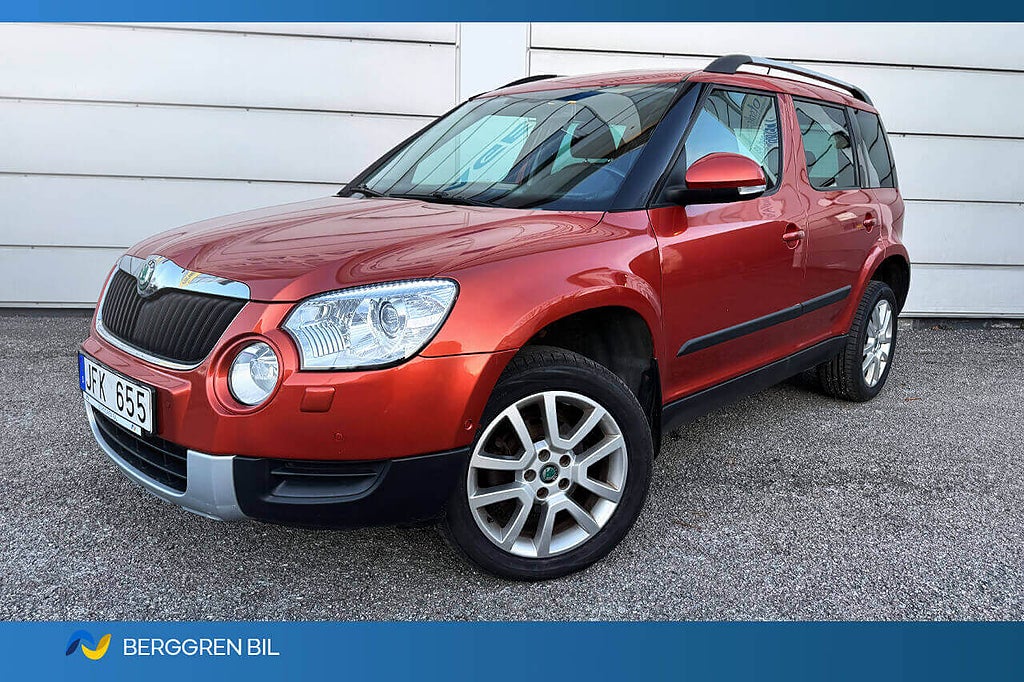 Skoda Yeti 2.0 TDI 4x4 Experience Drag Pano Navi P-sens