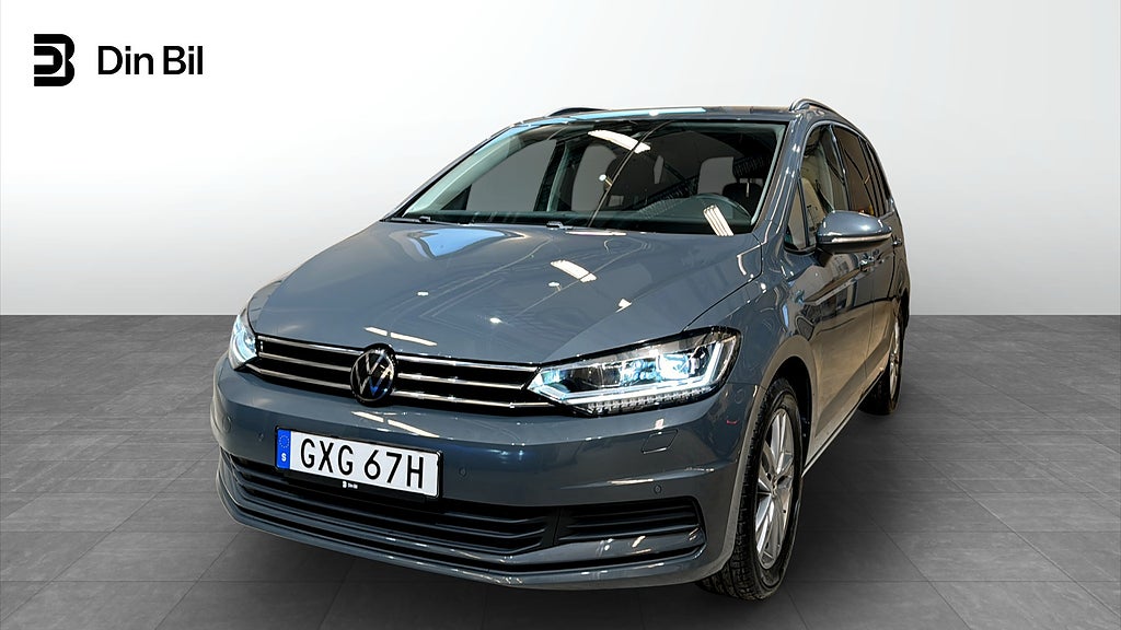Volkswagen Touran Life TSI150 DSG 7sits/P-värmare/Backkamera