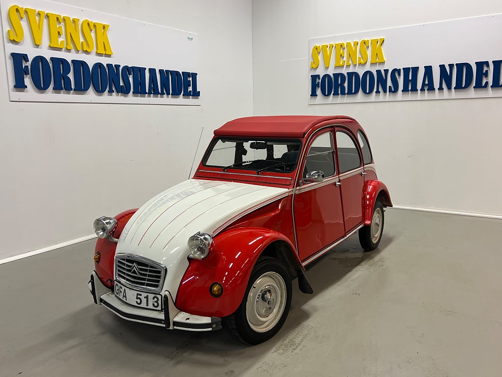 Citroën 2CV 2CV6 Club 0.6 H2 Svensksåld (Endast 10.000 Mil) 