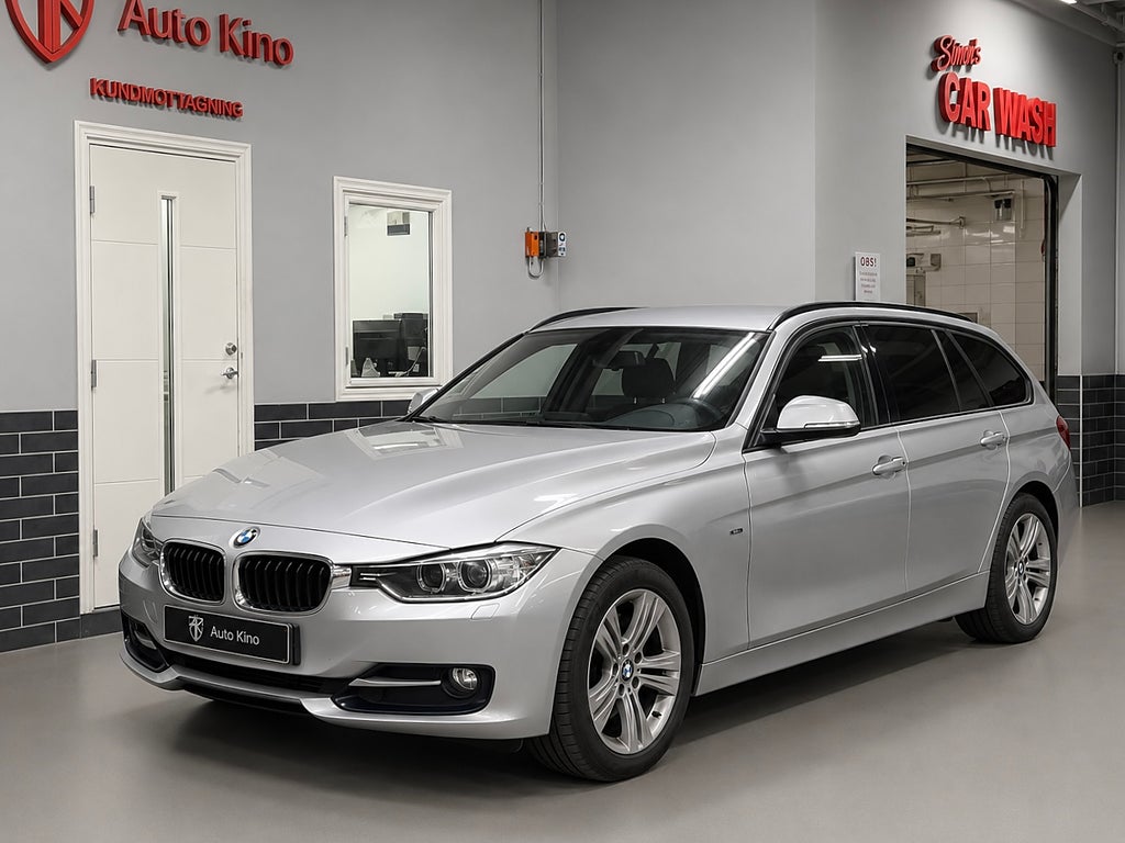 BMW 320D xDrive Touring Steptronic Sport line Motorvärmare 