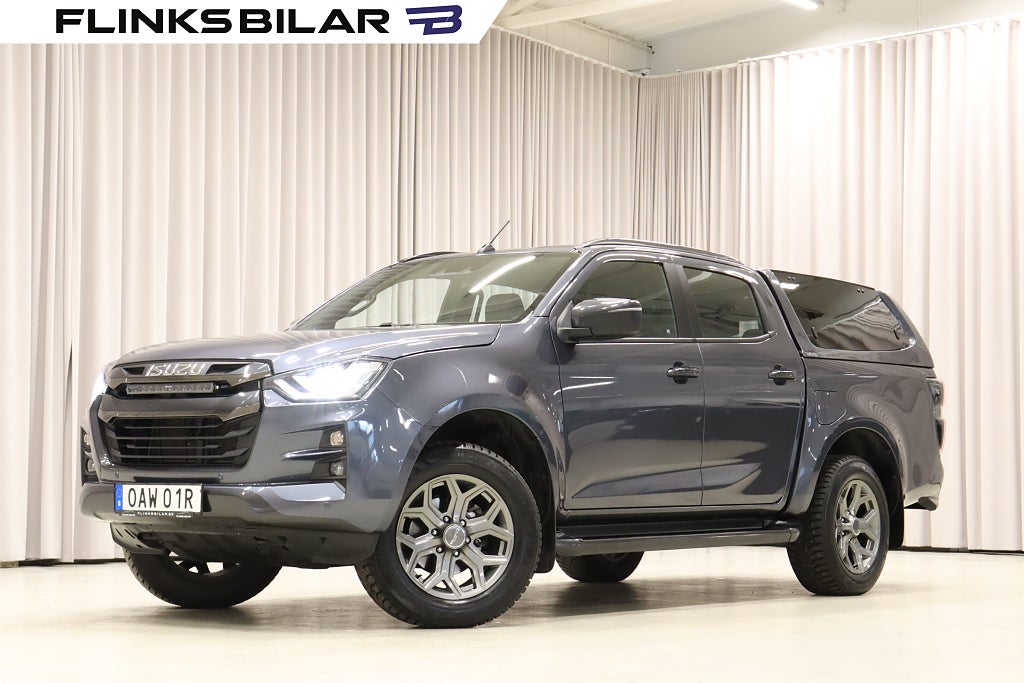 Isuzu D-Max 163HK Automat|Kåpa|Inredd|Drag|D-Värmare|SeUtr!