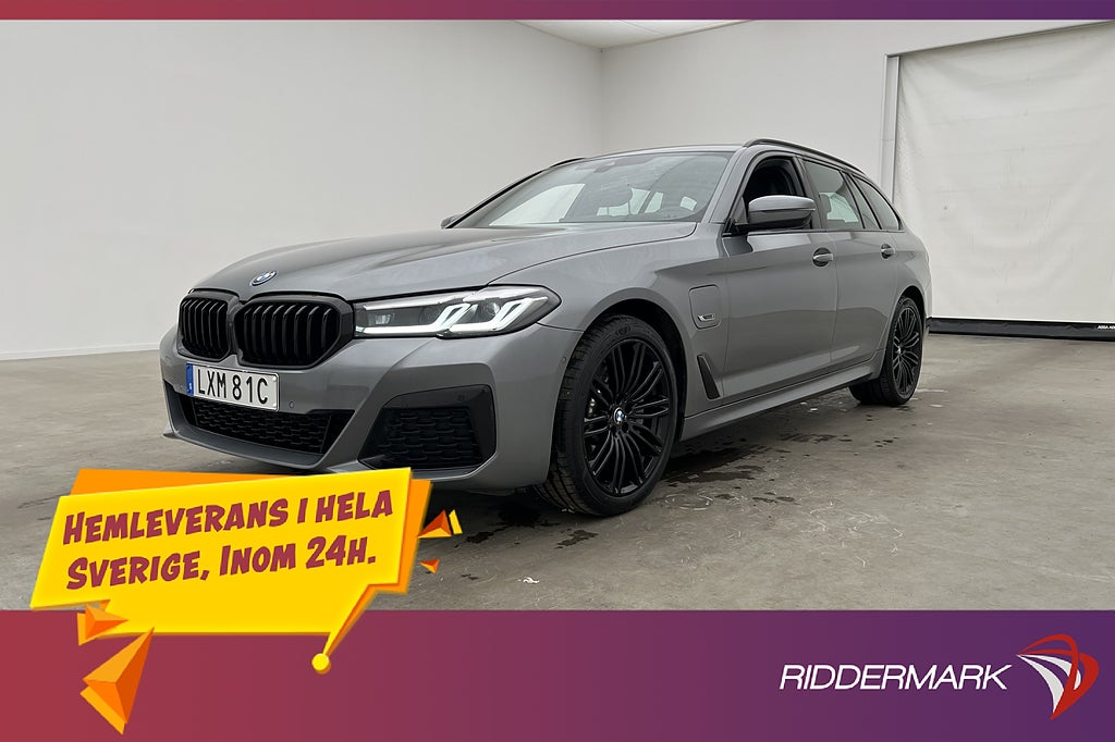 BMW 530e xDrive M Sport Värmare Panorama 360° Skinn HUD MOMS