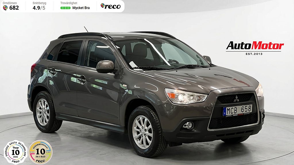 Mitsubishi ASX 1.6 Manuell 117hk Värmare 3,45% RÄNTEKAMPANJ
