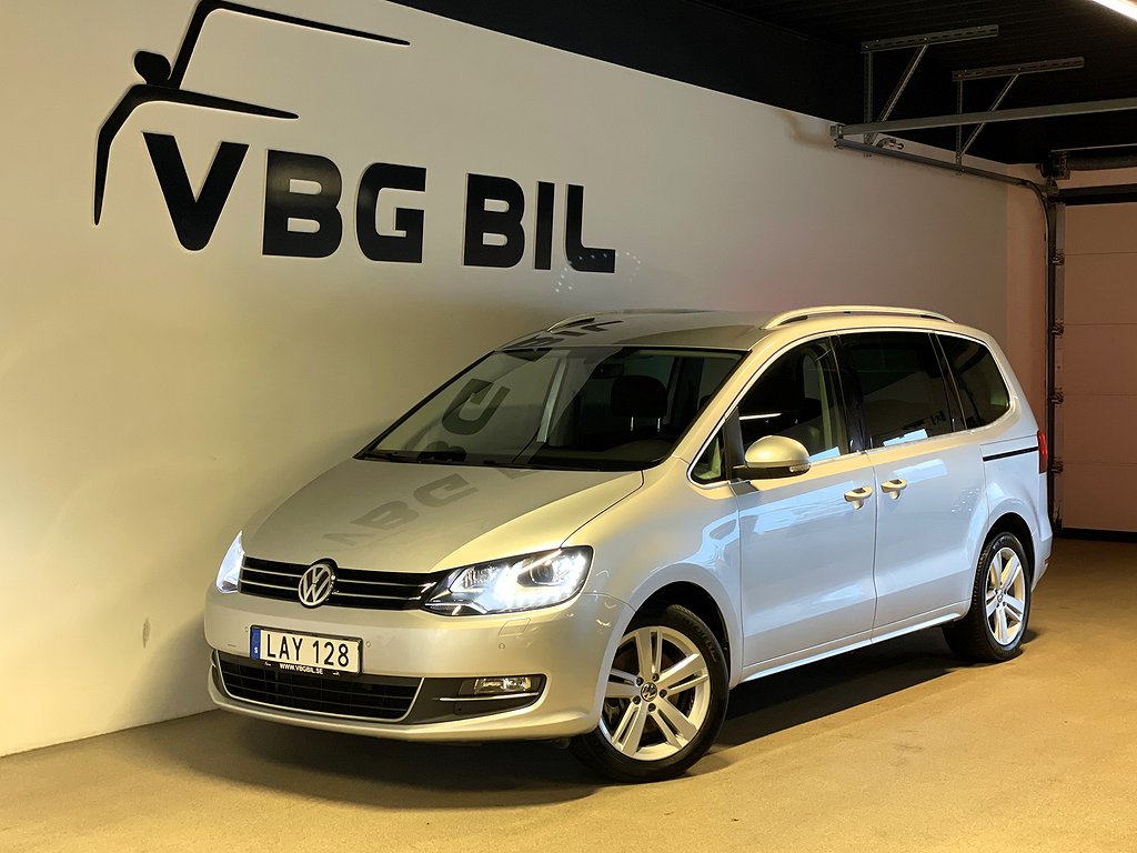 Volkswagen Sharan 2.0 TDI 4M GT 7sits Drag Värmare Kamera