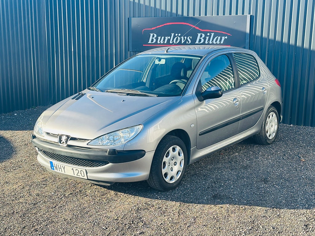 Peugeot 206 5-dörrar 1.4 X-Line Euro 4 LÅGA MIL