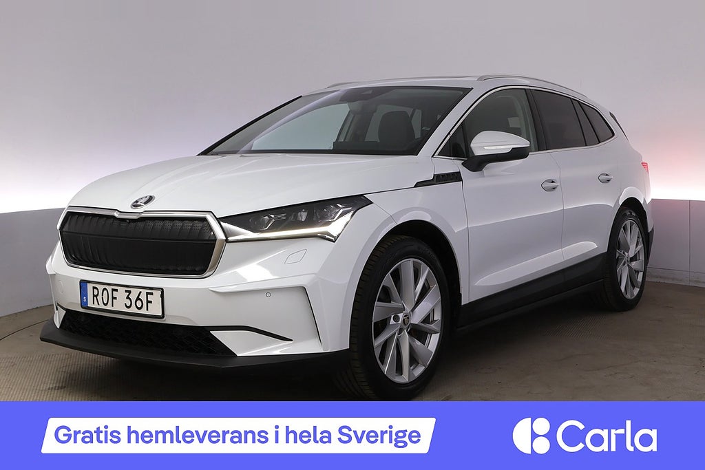 Skoda Enyaq iV 80 Drag Pano Elstol AdapFarth BLIS 360 Navi