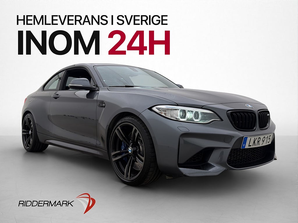 BMW M2 DCT 370hk Navi Kamera H/K Läder