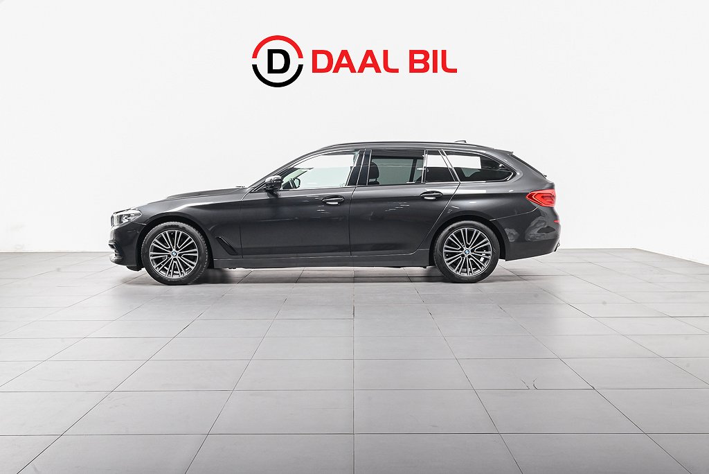 BMW 520 D XDRIVE TOURING 190HK SPORT LINE DRAG B-KAM NAVI