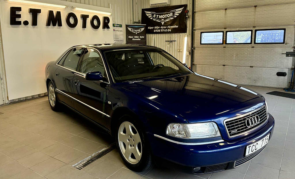 Audi A8 3.3 TDI V8 Quattro Euro 3 Lågmil, Toppskick, Nybes