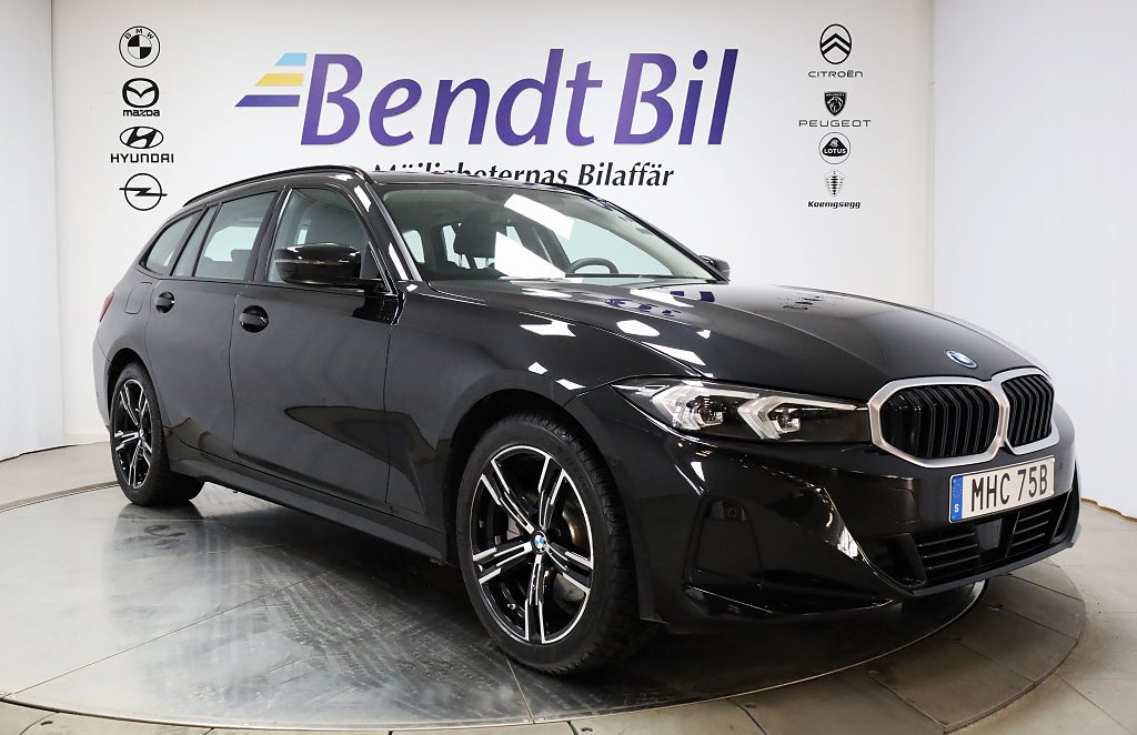 BMW 330e xDrive Touring | Aktiv fartpilot | Dragkrok | Rattvärme