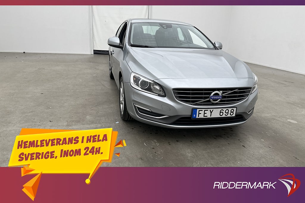 Volvo S60 D4 Summum Värmare Skinn Rattvärme P-Sensorer