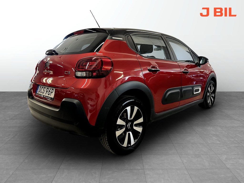 Bild på Citroën C3 Shine 1.2 PT 110hk Aut - CARPLAY, BACKSENSORER