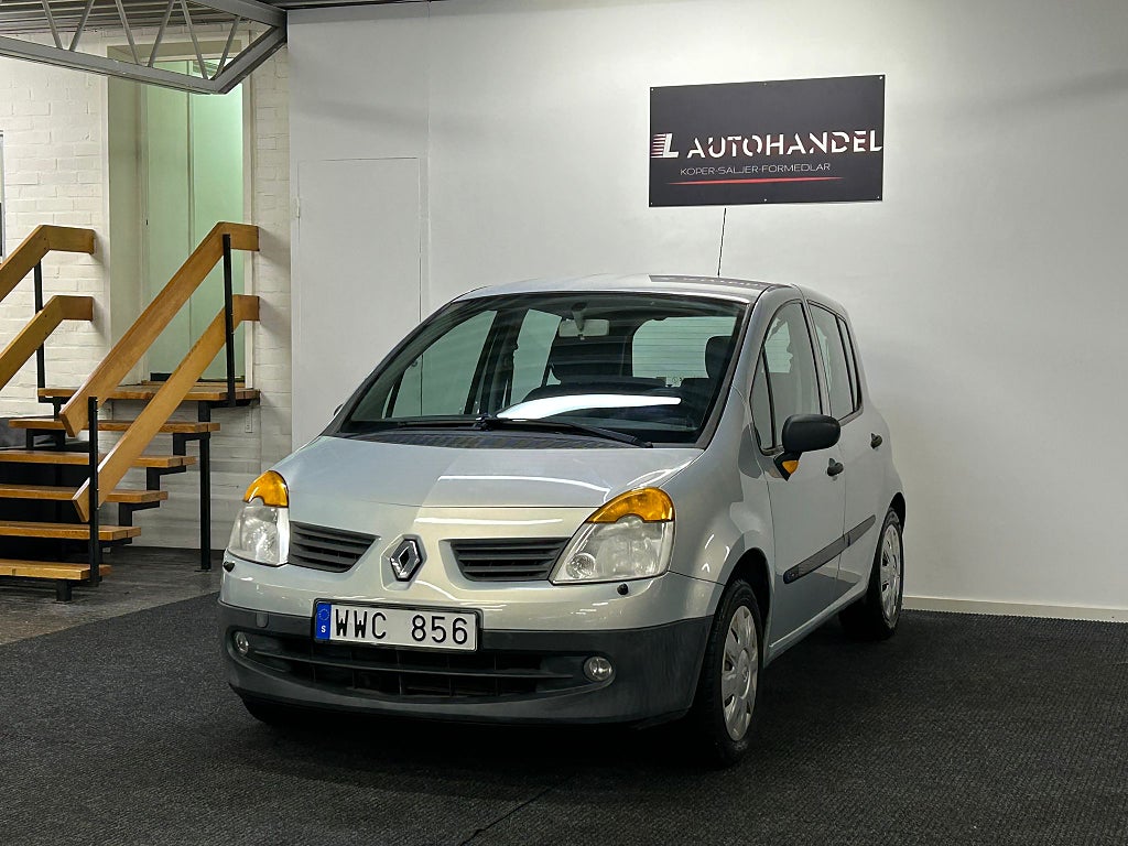 Renault Modus 1.4 Lågmil 98Hk
