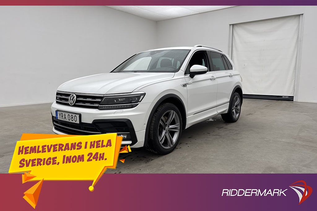 Volkswagen Tiguan TDI 4M R-Line Cockpit Massage Värmare Drag