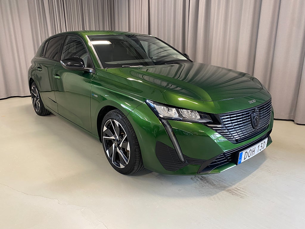 Peugeot 308 Allure Plug-In Hybrid 180hk Automat. Navi, Rattvärme