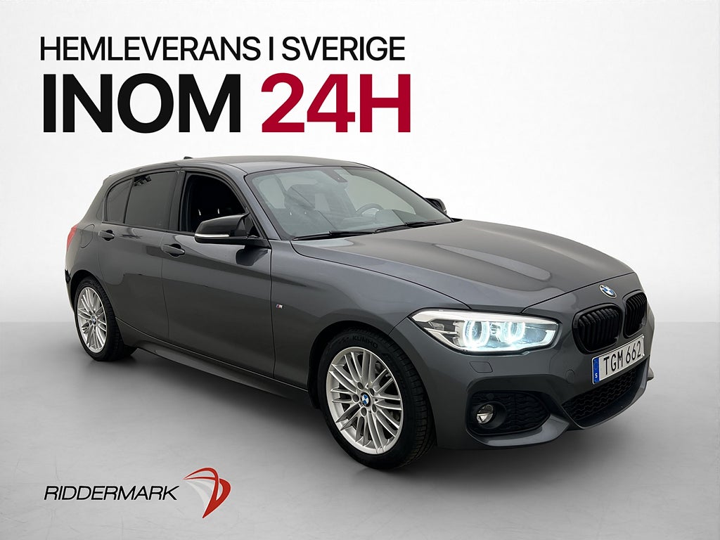 BMW 118I 136hk M Sport HiFi Värmare P-Sensorer Bluetooth