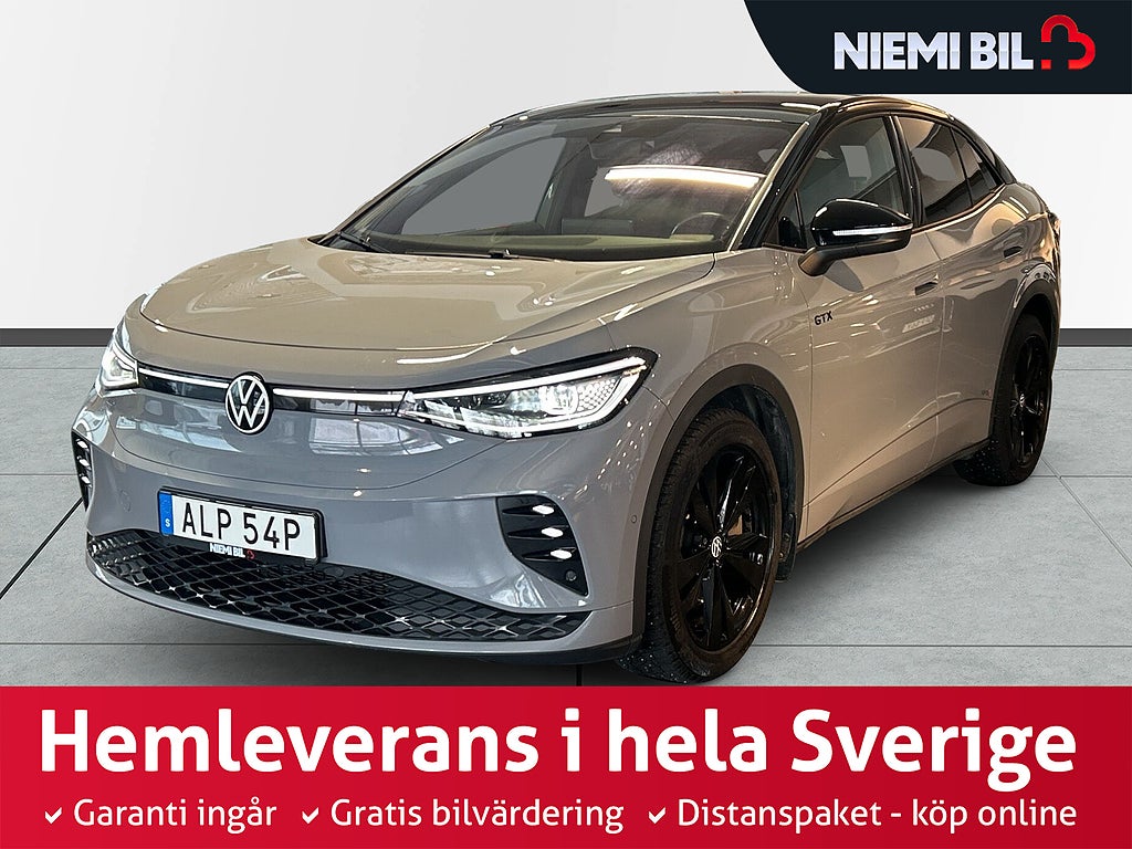 Volkswagen ID.5 GTX Dragkrok/SoV/Backkamera/Ambient/Ad.Fhåll/Rattvärme