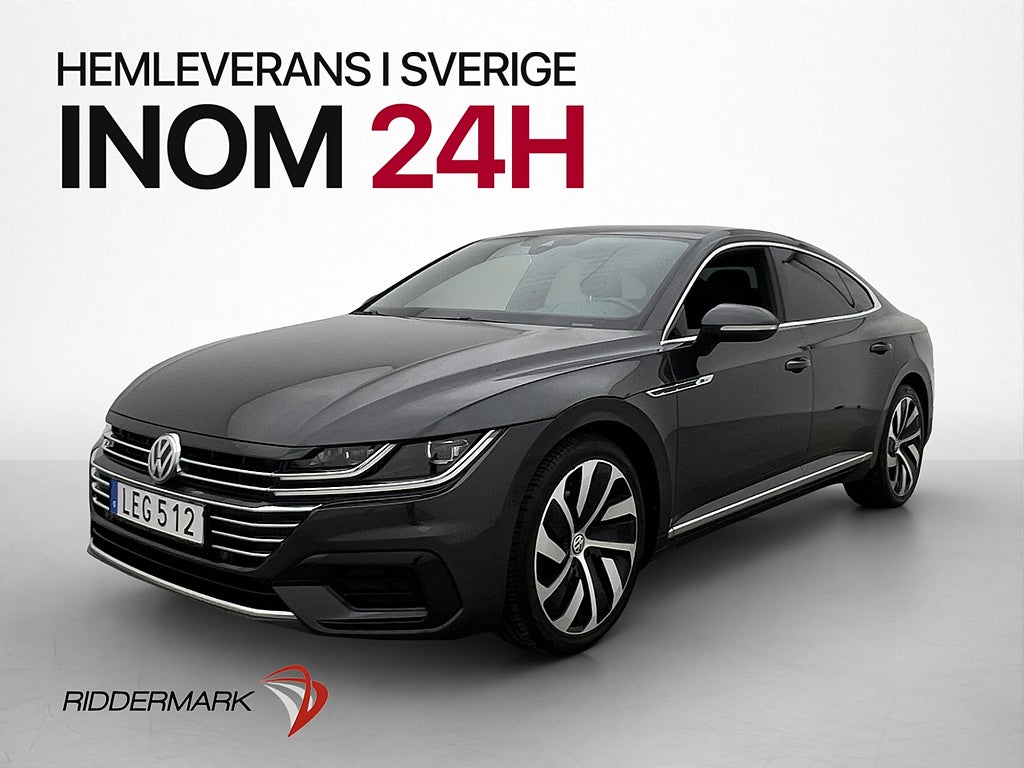 Volkswagen Arteon 4M 190hk R-Line Cockpit Kamera Värm Drag
