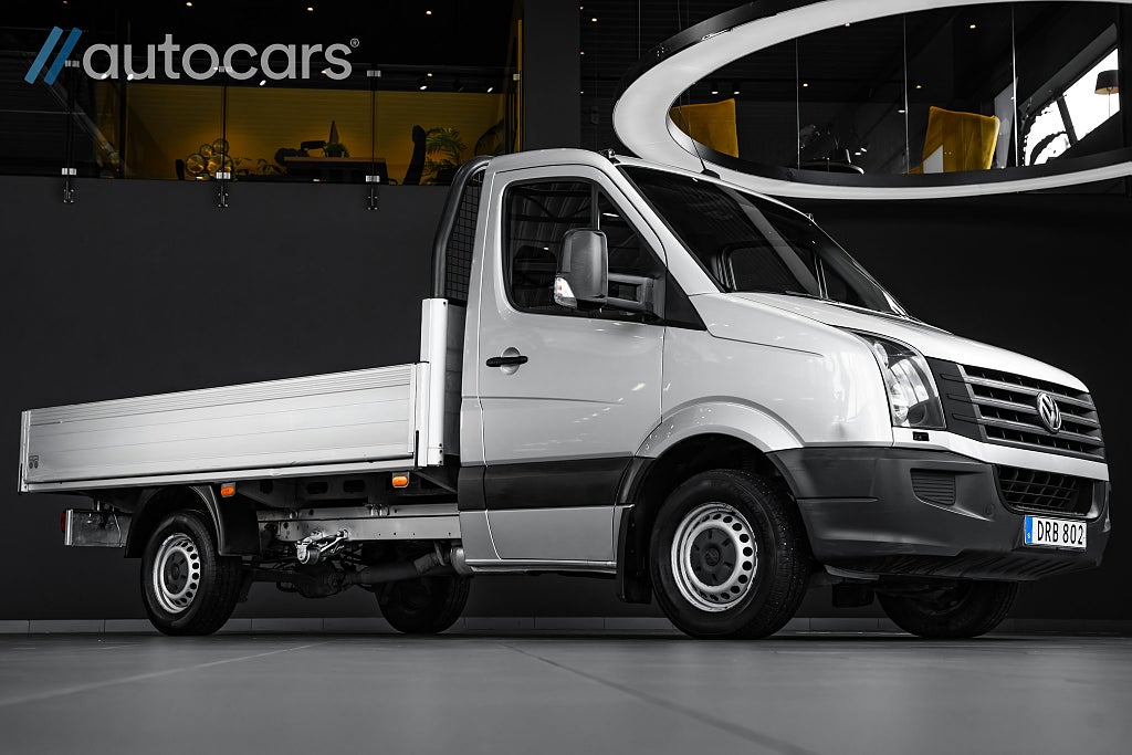 Volkswagen crafter Chassi 2.0 TDI Flakbil | Leasbar| Dieselvärmare