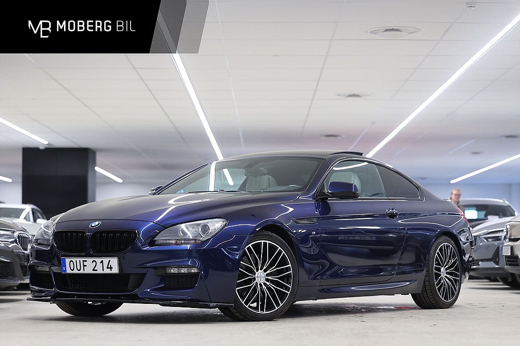 BMW 640 i xDrive 320hk *Kampanj!* M Sport HUD H/K Pano Soft-close Värmar