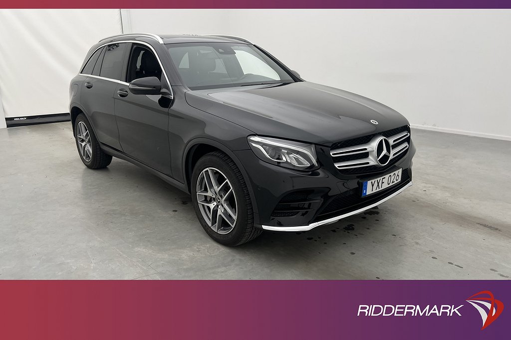 Mercedes-Benz GLC 220 d 4M 170hk AMG Pano Sensorer Navi Drag