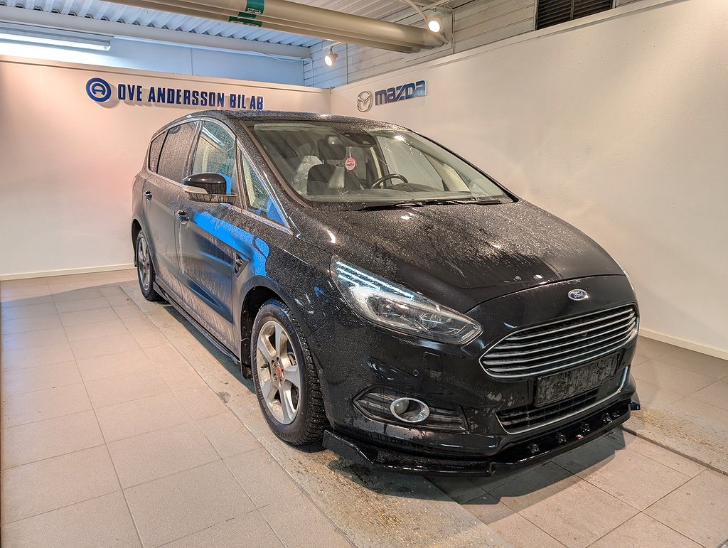 Ford S-Max 2.0 EcoBlue Titanium Plus (190) Dvärm|Dragkr|Sony|7-sits