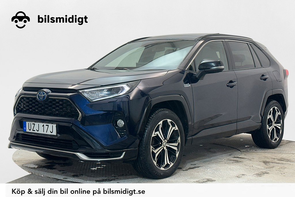 Toyota RAV4 PHEV AWD Drag Pano JBL Läder 1Brukare Moms 306hk