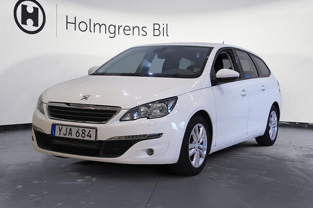 Peugeot 308 SW 1,6 BlueHDi 120hk Active Dragkrok Motorv. | Ränta 3,95%