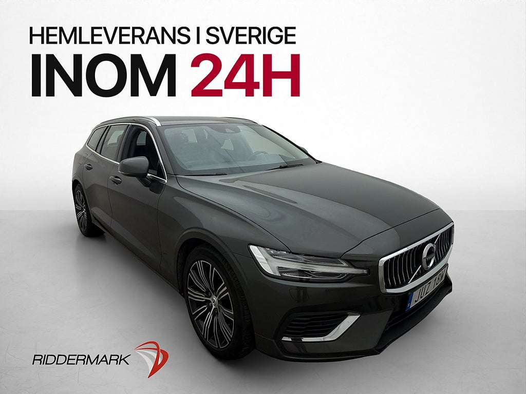 Volvo V60 T6 AWD Inscription Värmare Läder Kamera CarPlay