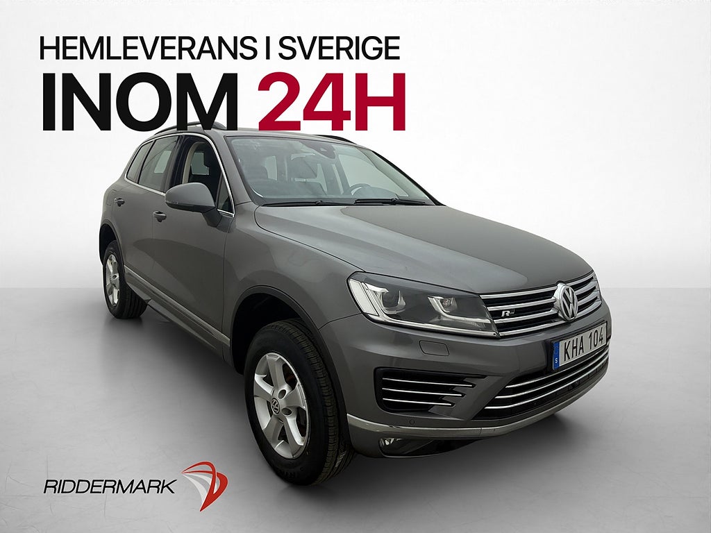 Volkswagen Touareg 3.0 TDI V6 4M D-Värm Kamera Skinn Luftfj