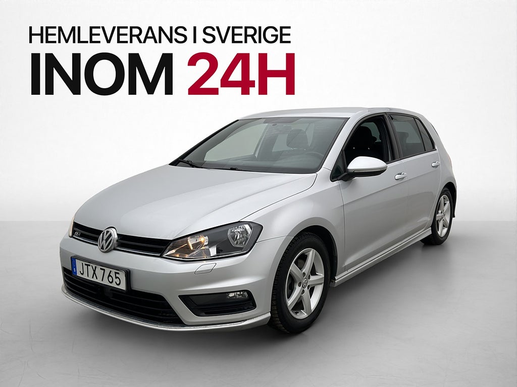 Volkswagen Golf 1.4 TSI 150hk R-Line Kamera Dragkrok CarPlay