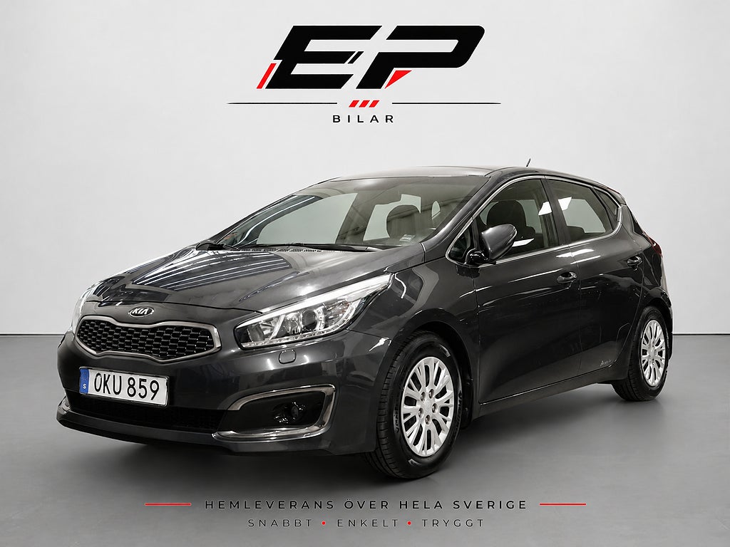 Kia Ceed Cee'd 1.6 CRDi Euro 6|Rattvärmare|P-Sensorer|2-Ägare