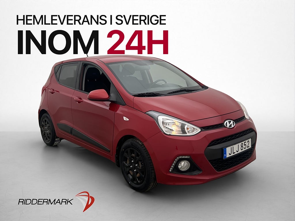 Hyundai i10 ComfortPlus Rattvärme Endast 0,47l/mil ISOFIX