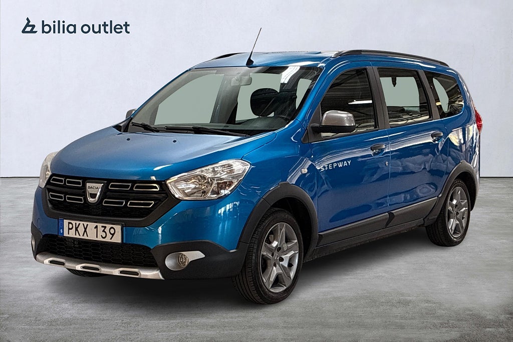 Dacia Lodgy Stepway 1.2 TCe 7-sits 115hk Navi Drag P-sensor