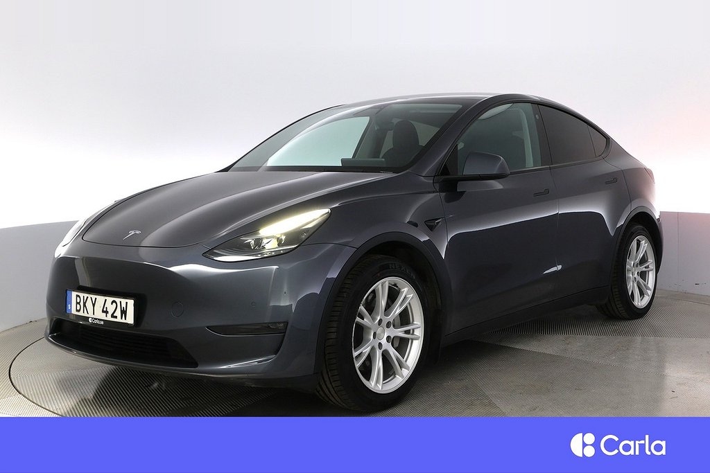 Tesla Model Y Long Range AWD Autopilot Pano Drag V-Hjul