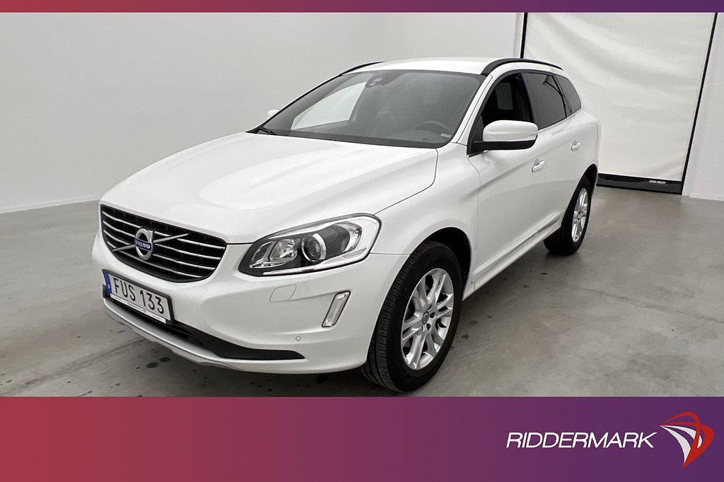 Volvo XC60 D4 Momentum VOC D-Värmare Skinn Sensorer Navi