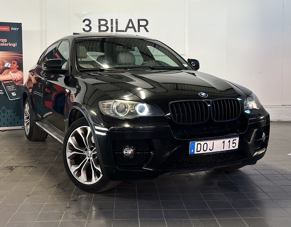 BMW X6 xDrive35d Steptronic Skinn Taklucka 286Hk 