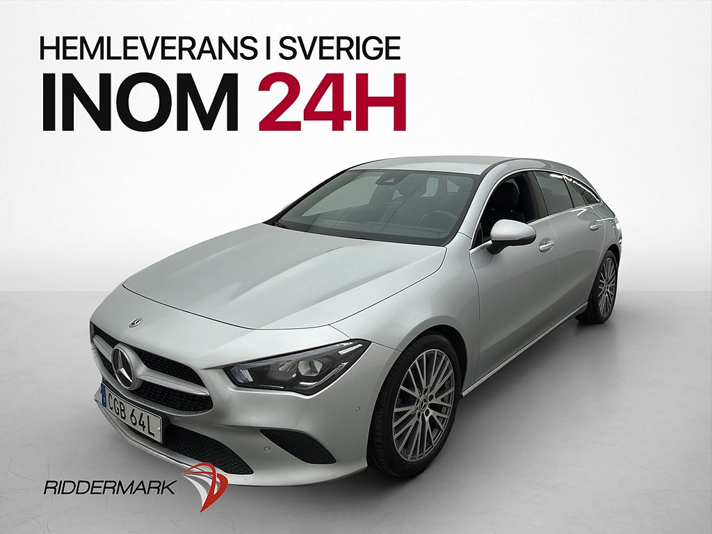 Mercedes-Benz CLA 200 d 4M Drag Värmare Kamera Wide-Navi